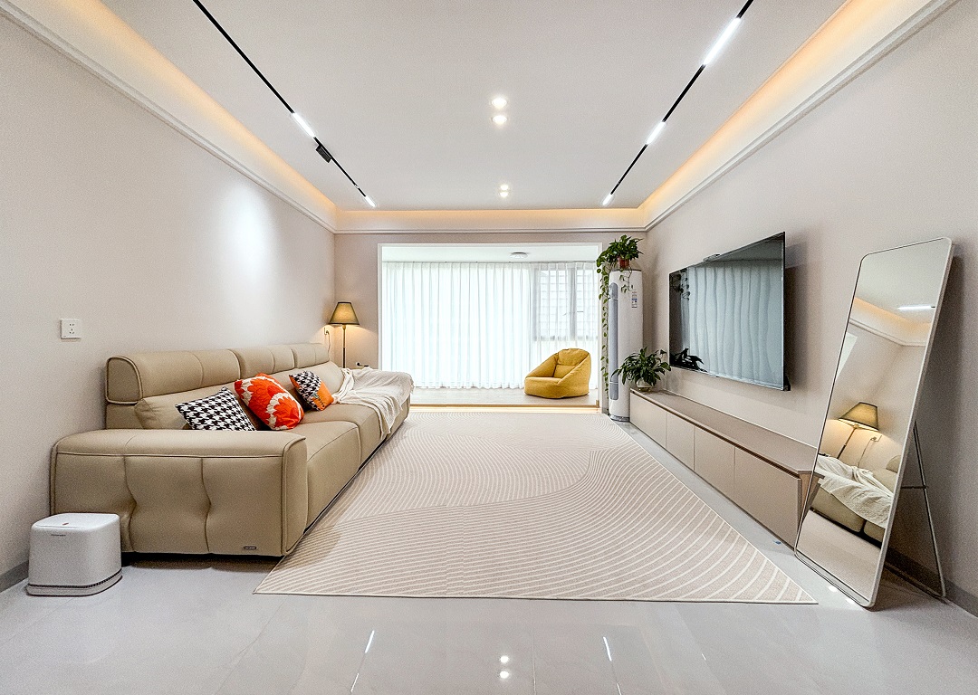 保利領(lǐng)秀前城喜悅都105㎡現(xiàn)代簡約風(fēng)